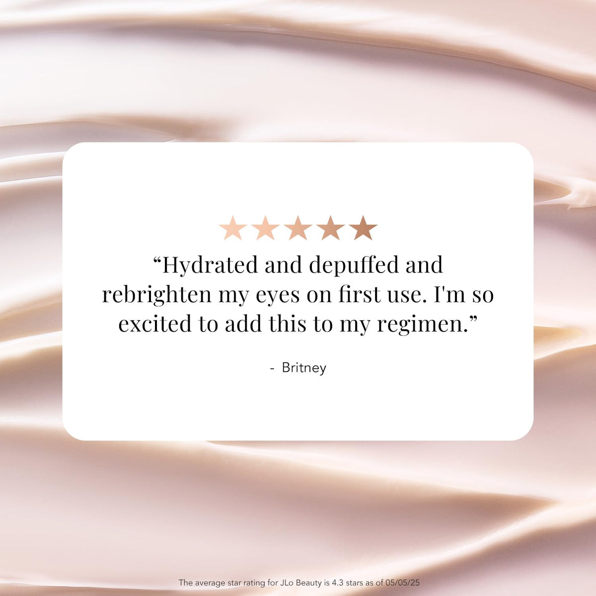 JLO BEAUTY That First Take Hydrogel Under Eye Patches, Peptides, 60 Count | Cooling Hydrogel Patches With Peptides & Hyaluronic Acid Depuff, Hydrate & Brighten Tired-Looking Eyes