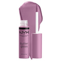 NYX PROFESSIONAL MAKEUP Butter Gloss, Non-Sticky Lip Gloss - Sugar Glass (Clear), Pack Of 3