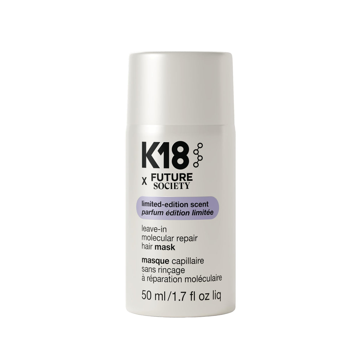 K18 Leave-In Molecular Repair Hair Mask, Patented, Lasting Repair For Dry, Frizzy, Damaged Hair, Reverse Damage In 4 Minutes From Bleach, Color, Chemical Services + Heat