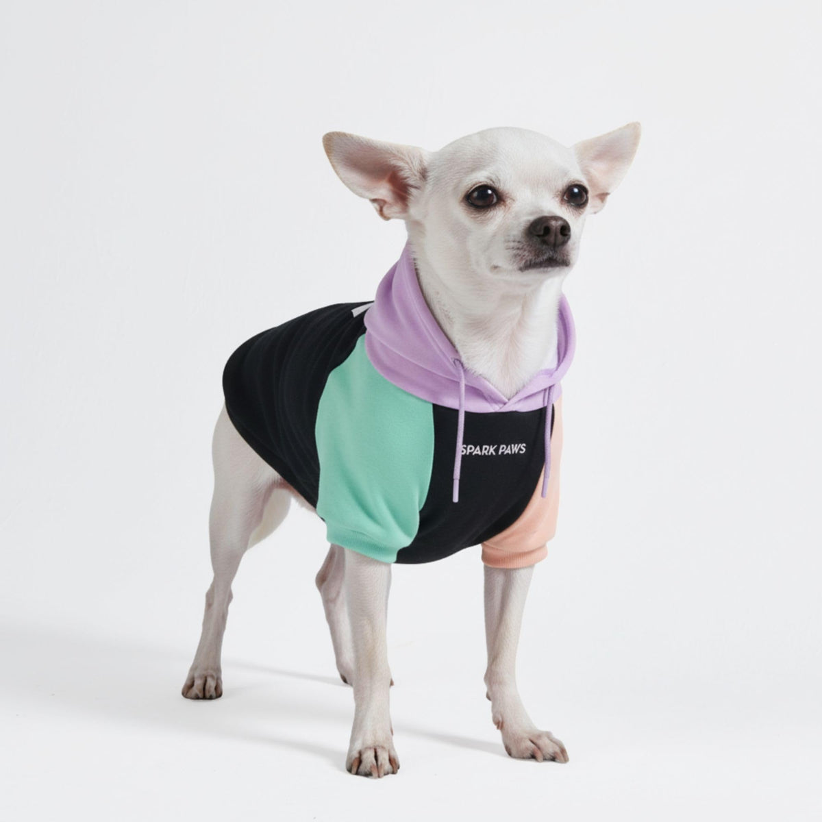 Spark Paws Dog Hoodie – Premium Dog Sweater for Small, Medium, and Large Dogs | Warm Outfits for French Bulldogs, Pitbull, Puppy, Winter Jacket Alternative - Slate Blue - XL