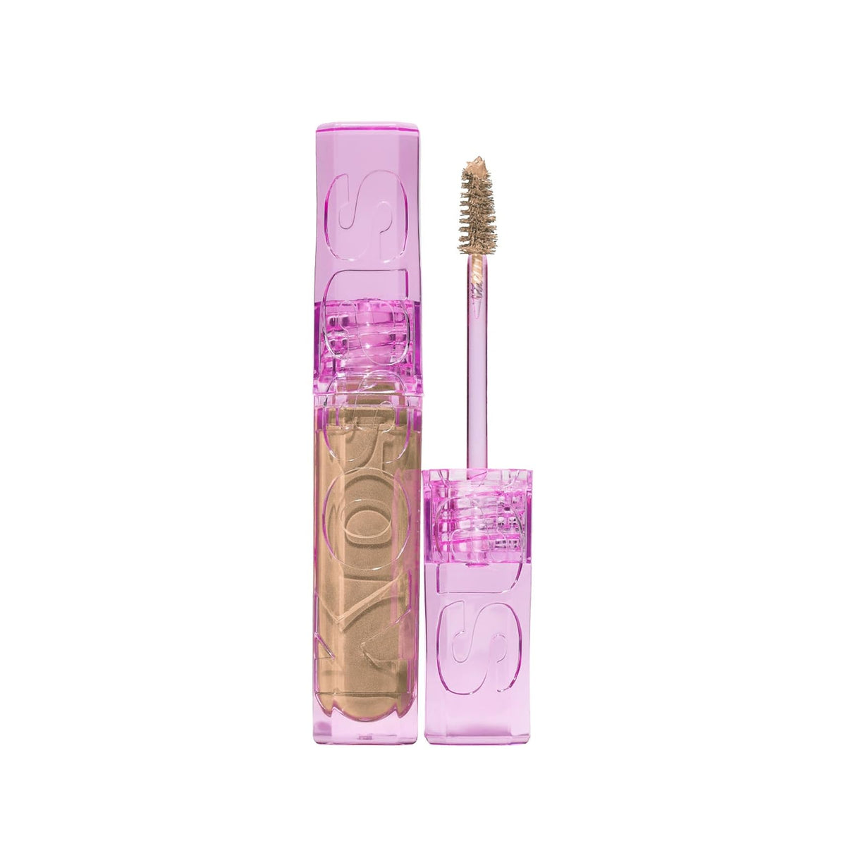 Kosas Air Brow Tinted Eyebrow Gel – Volumizing Brow Gel with Flexible Long-Lasting Hold, Clear