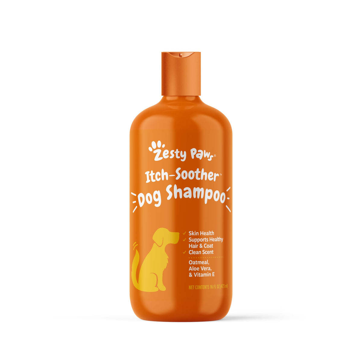 Zesty Paws Flea and Tick Shampoo for Dogs - Veterinarian Formulated Flea Shampoo for Dogs to Kill Fleas, Ticks & Their Eggs - Soothes Itchy & Irritated Dog Skin - Cedarwood, Rosemary & Peppermint Oil