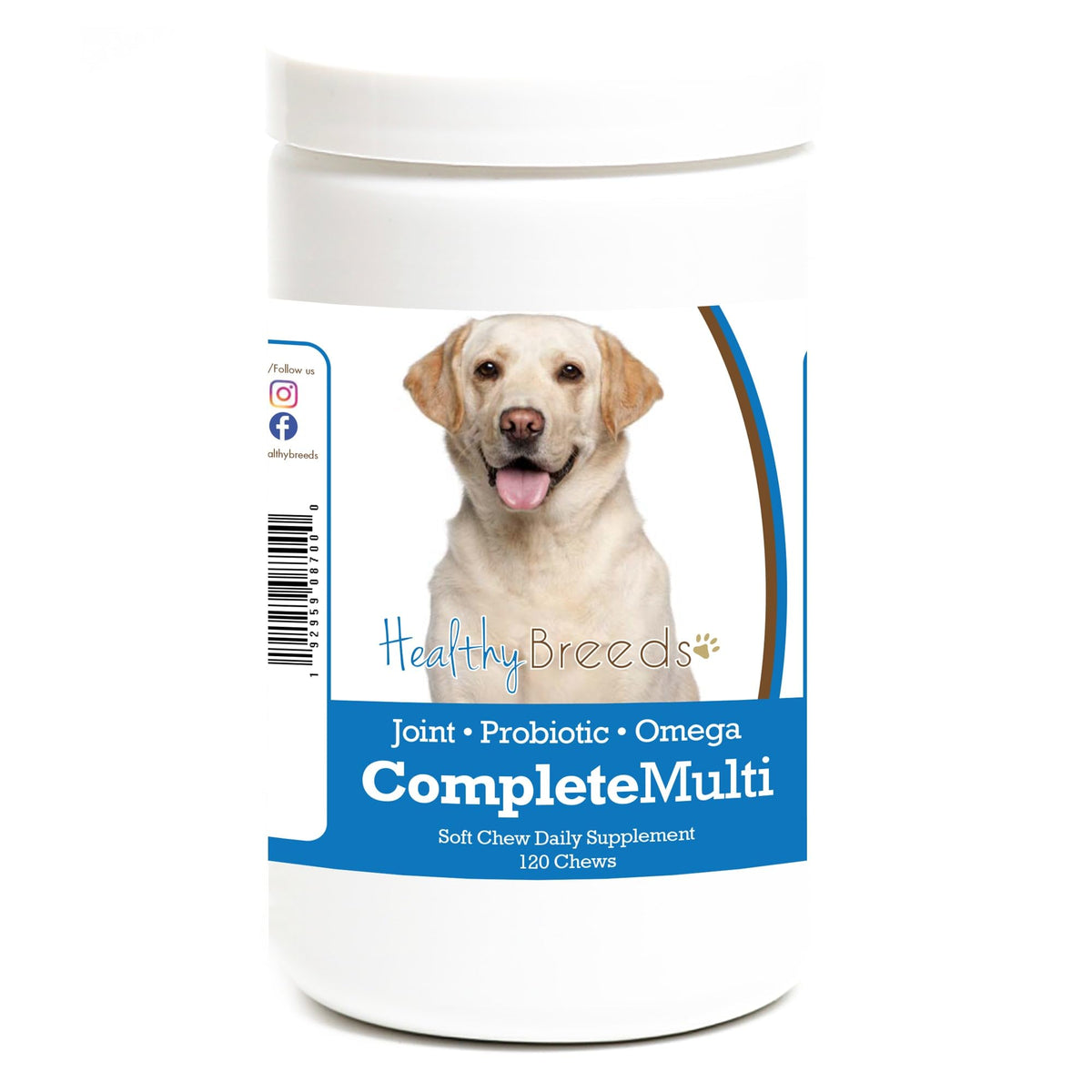 Healthy Breeds French Bulldog All in One Multivitamin Soft Chew 120 Count