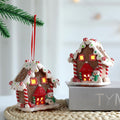 3 Pcs Gingerbread House Ornaments for Christmas Tree Decorations