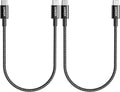 Anker USB C to USB C Cable, 60W Fast Charging Cable (2-Pack, 6 ft, Black)