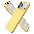 ORNARTO for iPhone 18 Pro Max Case, Liquid Silicone, Chalk Pink