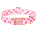 ARING PET Fall Dog Collar-Cotton Maple Leaves Dog Collar for Small Dogs, Adjustable Lightweight Dog Collars with Quick Release Buckle for Small Medium Large Dogs