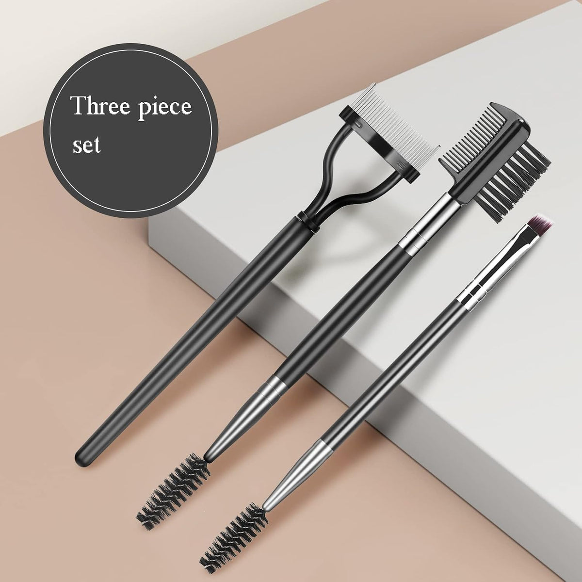 SWEET VIEW Eyelash Comb Lash Separator Tool Brow Brush | Lash Spoolie Professional Eye Makeup Tools