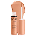 NYX PROFESSIONAL MAKEUP Butter Gloss, Non-Sticky Lip Gloss - Sugar Glass (Clear), Pack Of 3