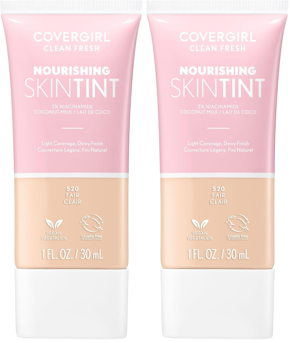 COVERGIRL Clean Fresh Skin Milk Foundation, Fair, 1 Fl Oz (Pack of 1) (packaging may vary)