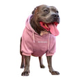 Spark Paws Dog Hoodie – Premium Dog Sweater for Small, Medium, and Large Dogs | Warm Outfits for French Bulldogs, Pitbull, Puppy, Winter Jacket Alternative - Slate Blue - XL