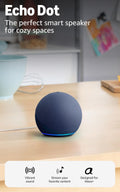 Amazon Echo Dot (newest model) - Vibrant sounding speaker, Designed for Alexa+, Great for bedrooms, dining rooms and offices, Charcoal