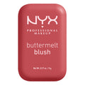 NYX PROFESSIONAL MAKEUP Buttermelt Powder Blush, Fade and Transfer-Resistant Blush, Up to 12HR Make Up Wear, Vegan Formula - Butta Together