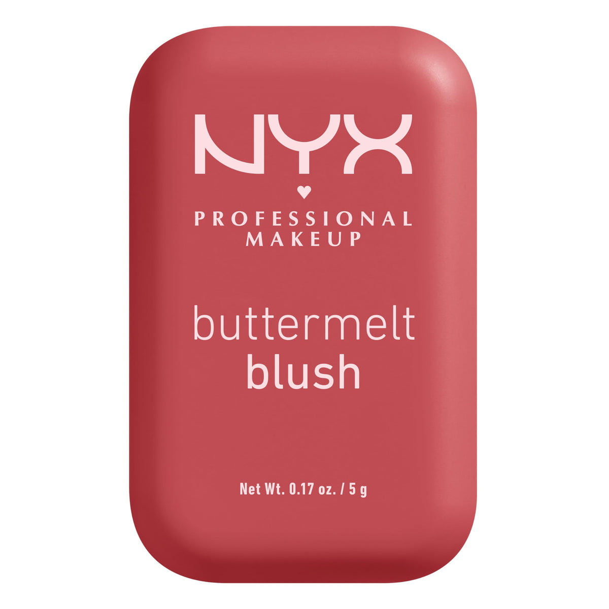 NYX PROFESSIONAL MAKEUP Buttermelt Powder Blush, Fade and Transfer-Resistant Blush, Up to 12HR Make Up Wear, Vegan Formula - Butta Together