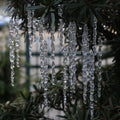 25 pcs icicles Ornament Set - ToBeIT Christmas Decoration Acrylic Clear icicles Set (25pcs Icicle Ornament)