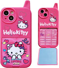 Cute Funny Kitty Phone for iPhone 13 Case