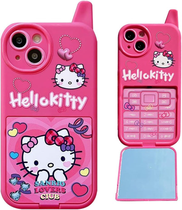 Cute Funny Kitty Phone for iPhone 13 Case
