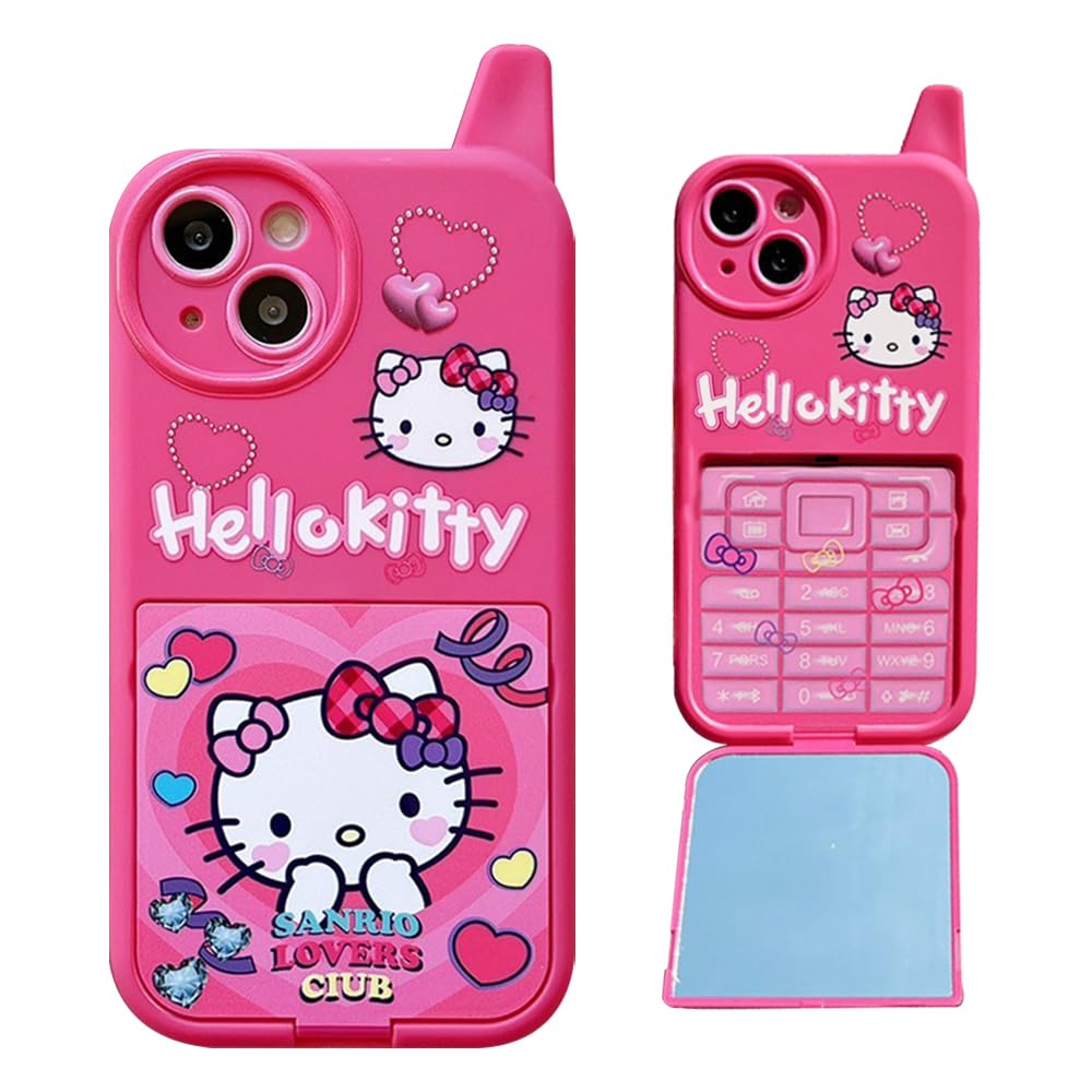 Cute Funny Kitty Phone for iPhone 13 Case