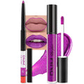 evpct 3Pcs Dark Ruby Fire Red Matte Liquid Lipstick Lip Stain Lipgloss sets for Women 24 Hour Red Matte Lipstick Long Lasting Smudge Proof
