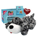 Snuggle Puppy Original Heartbeat Puppy Toy with Real-Feel Pulse & Heat Pack, Calming Sleep Aid for Puppy Anxiety, Crate Training, First Nights & New Puppy Transition - Biscuit