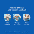 ADAMS Plus Flea & Tick Shampoo with Precor for Dogs & Cats, 24 oz | Flea shampoo for dogs and cats kills flea eggs and lice on contact, helps stop hatching for 28 days