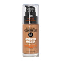 Revlon Liquid Foundation, ColorStay Face Makeup for Combination & Oily Skin, SPF 15, Medium-Full Coverage with Matte Finish, 360 Golden Caramel, 1 Fl Oz