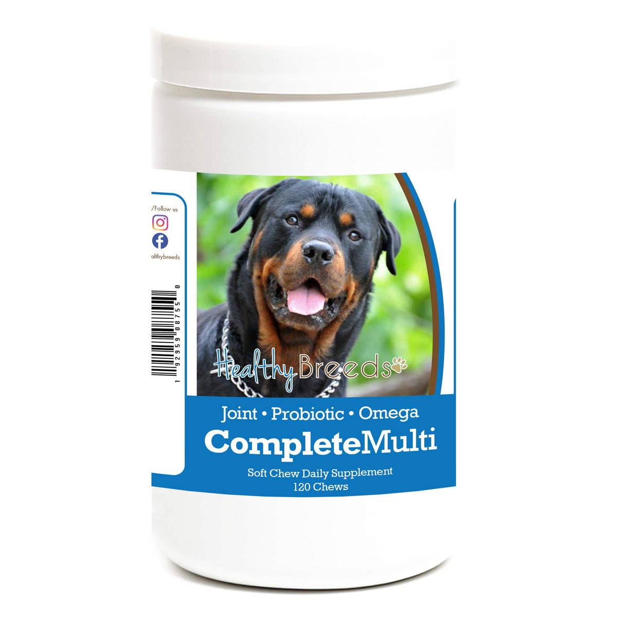 Healthy Breeds French Bulldog All in One Multivitamin Soft Chew 120 Count