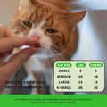 Cat Probiotics Crunchy Creamy Chews for Digestive Health - Cat Constipation + Occasional Diarrhea Relief - Daily Probiotics for Cats with Prebiotics Fiber Gut Flora Sensitive Stomach (90-Day Supply)