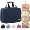HOTOR Travel Toiletry Bag - Hanging Toiletry Bag for Women & Men, Makeup Bag/Big Comparment, Waterproof for Travel Accessories, Travel Essentials, Medium, Black