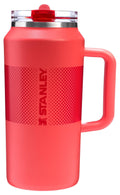 STANLEY Quencher ProTour Flip Straw Tumbler with Leakproof Lid 40 oz | Built-In Straw and Handle | Cup Holder Compatible for Travel | Insulated Stainless Steel Cup | BPA-Free | Black