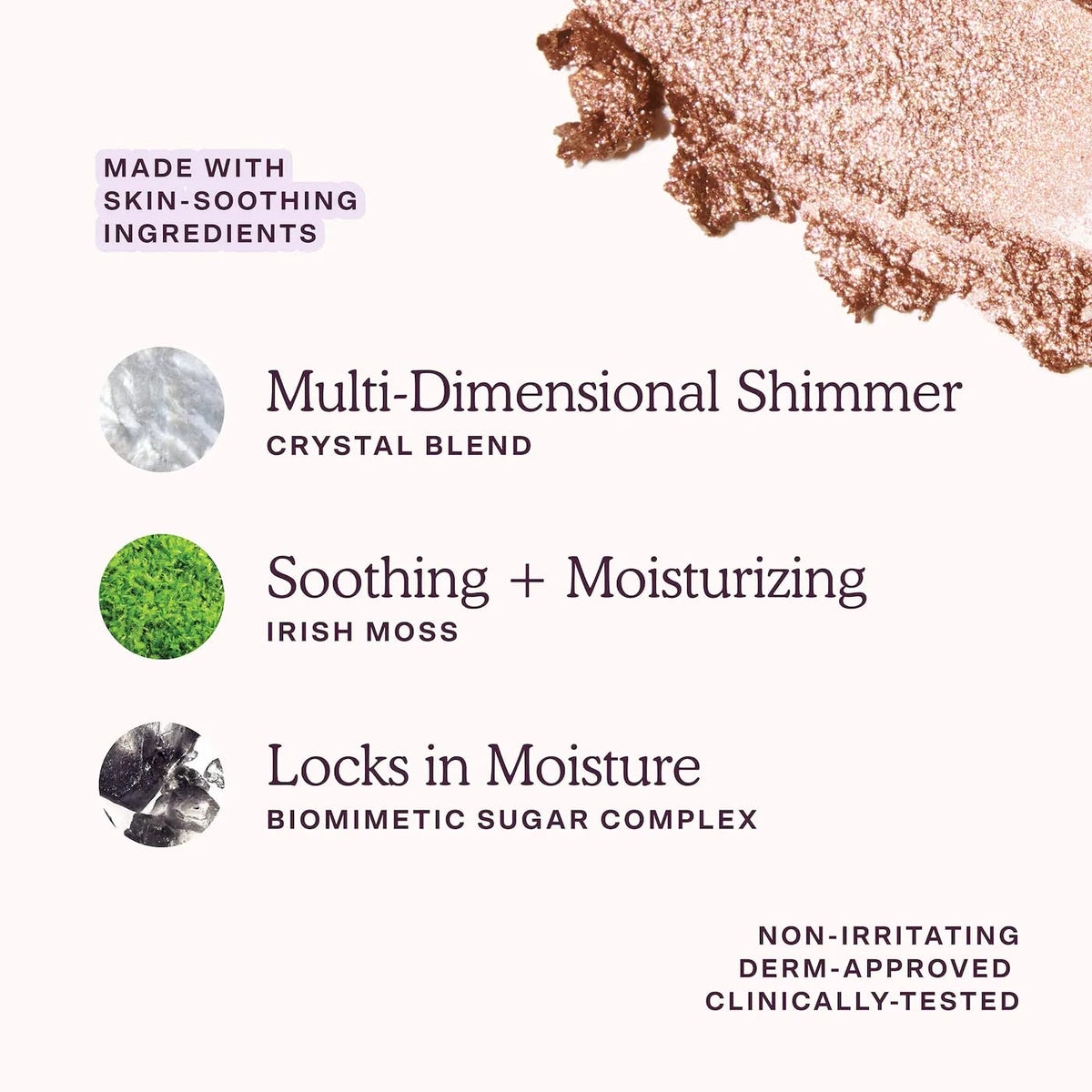 Tower 28 GoGo Cooling Shimmer Eyeshadow Stick - 8-Hour Wear Cream Eyeshadow + Precise Highlighter Stick - Water-Based Eye Makeup for Sensitive Eyes - Microplastic-Free Eye Shadow - Roxy (.09 oz)