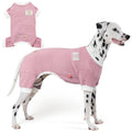 KYEESE Striped Dog Pajamas for Medium Large Dog Stretchy Onesie Daily Wear