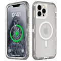 Follaroma Magnetic for iPhone 16 Plus Case, Heavy Duty Phone Cases, Clear