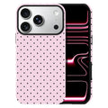 Polka Dot Pattern Phone Case for iPhone 13/14 6.1", Wine