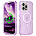 Follaroma Magnetic for iPhone 16 Plus Case, Heavy Duty Phone Cases, Clear