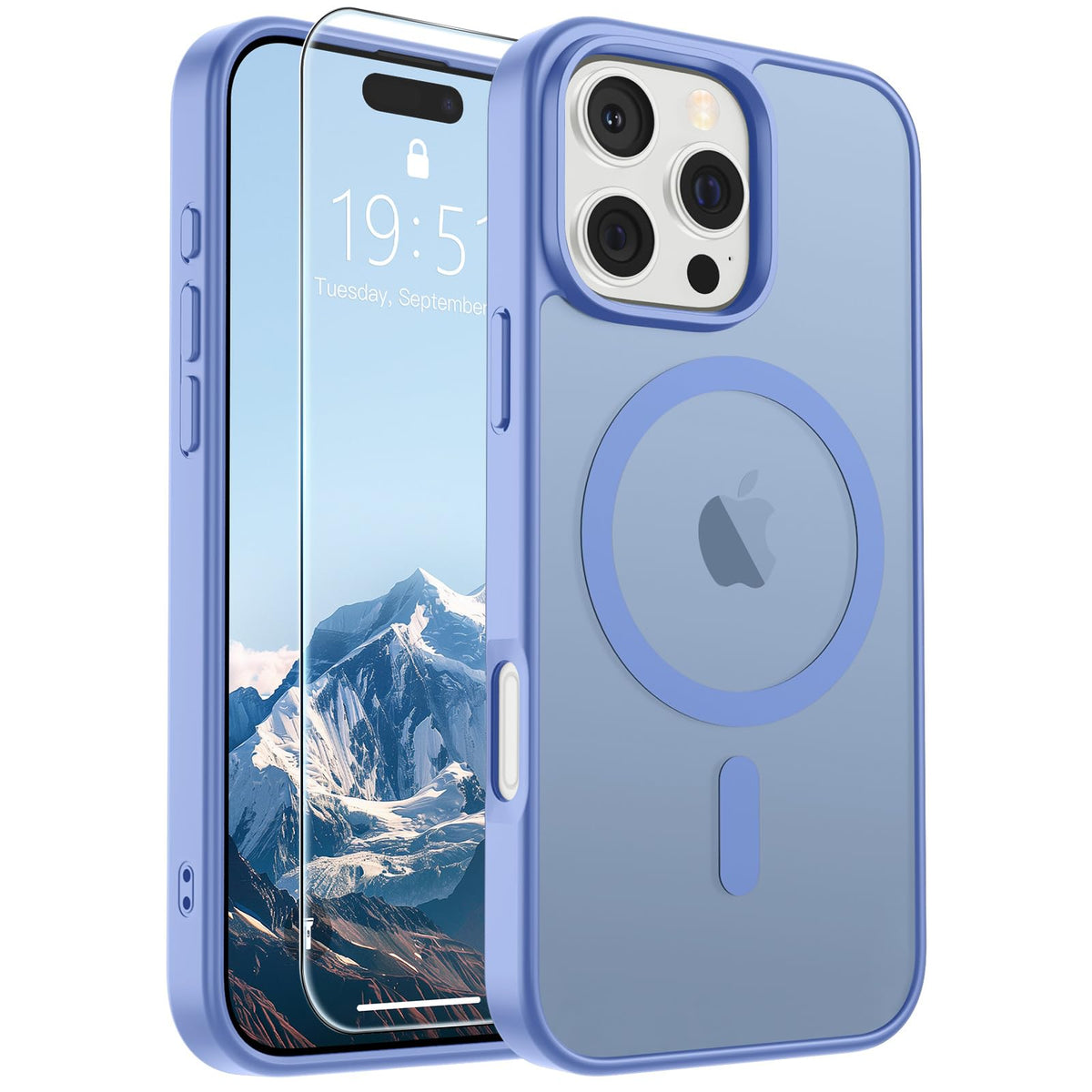 SUPFINE Magnetic for iPhone 13 Case/iPhone 14 Case Black