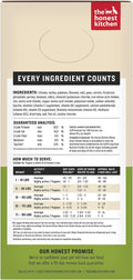 The Honest Kitchen Human Grade Wholemade™ Dehydrated Whole Grain Dog Food - Complete & Balanced Meal or Topper - Chicken, 10 Pound (makes 40 Pounds)