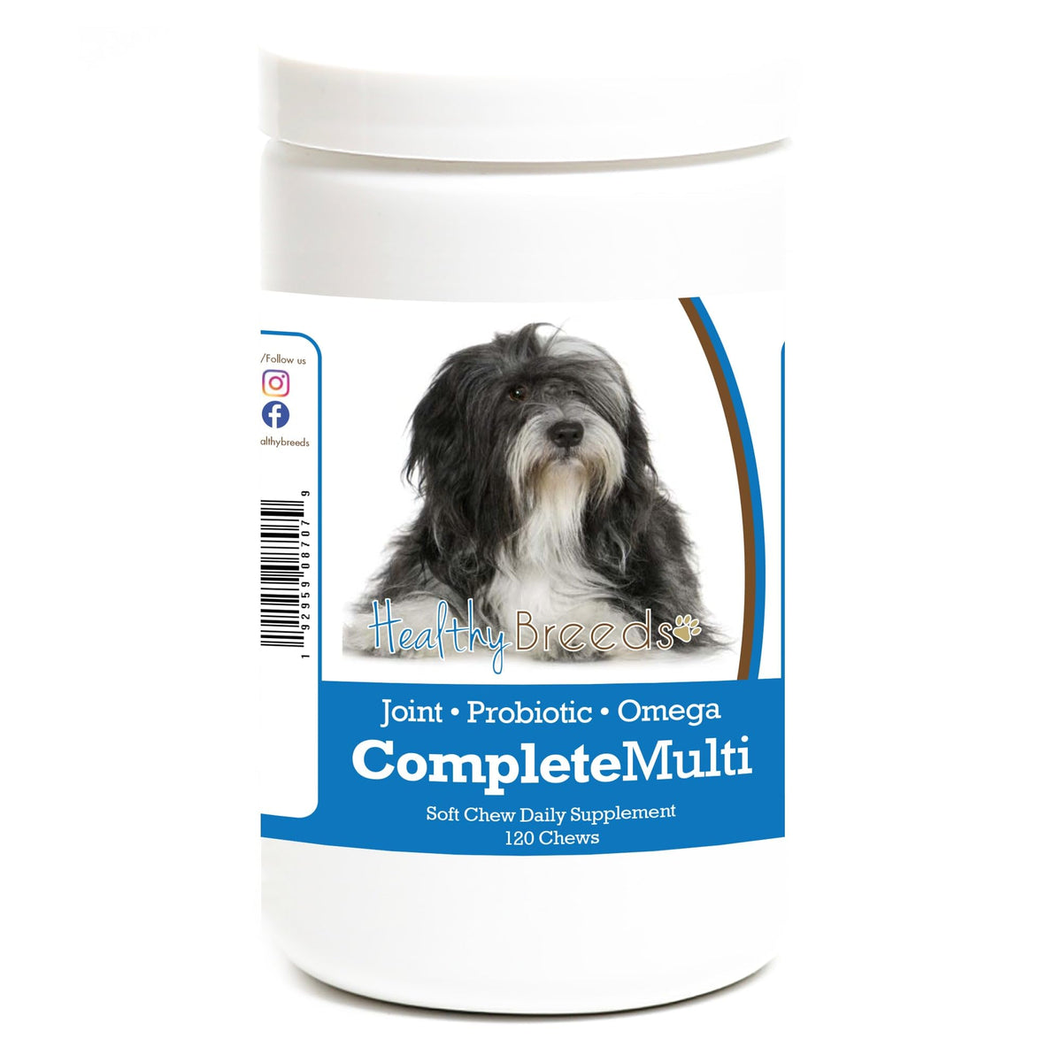 Healthy Breeds French Bulldog All in One Multivitamin Soft Chew 120 Count