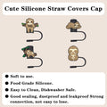 Stanley Cup Bag, Cup Holder for Stanley 30oz/40oz Tumbler with Handle, Stanley Carrier Bag with 4Pcs Cute Straw Topper for Stanley Cup Accessories