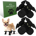 Anti Slip Dog Socks to Prevent Licking Paws, Dog Shoes for Hot Pavement, Dog Booties for Small Medium Large Senior Dogs, Traction Control Boots & Paw Protectors for Hardwood Floors