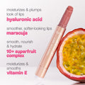tarte maracuja juicy lip plump – Hydrating & Volumizing Lip Plumper Gloss Balm with Nourishing Hyaluronic Acid & Vitamin E, Plumps & Moisturizes, Vegan & Cruelty-Free