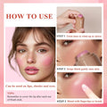 Cream Blush stick, Natural-Looking Matte Finish Makeup Blush stick, Hydrating Long Lasting Lightweight Blendable Blush for cheeks (#6 Bronze Glow, 1 PC)