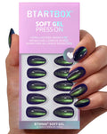 BTArtbox Press On Nails, Cream Puff, Short Almond, Ombre Off White, 32Ct | 2+ Weeks Wear, Salon-Quality Natural Nails, 10-Minute Easy Daily Application, Fast Removal, 16 Sizes, All-in-One Complete Kit