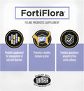 Pro Plan Veterinary Diets FortiFlora Daily Probiotic Powder Supplement for Cats with Digestive Support and Immune System for Occasional Diarrhea