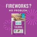 VetIQ Calming Support Supplement for Dogs, Calming Chews Help Manage Stress and Promote Relaxation, Anxiety Relief for Dogs, Made in the USA, 60 Count