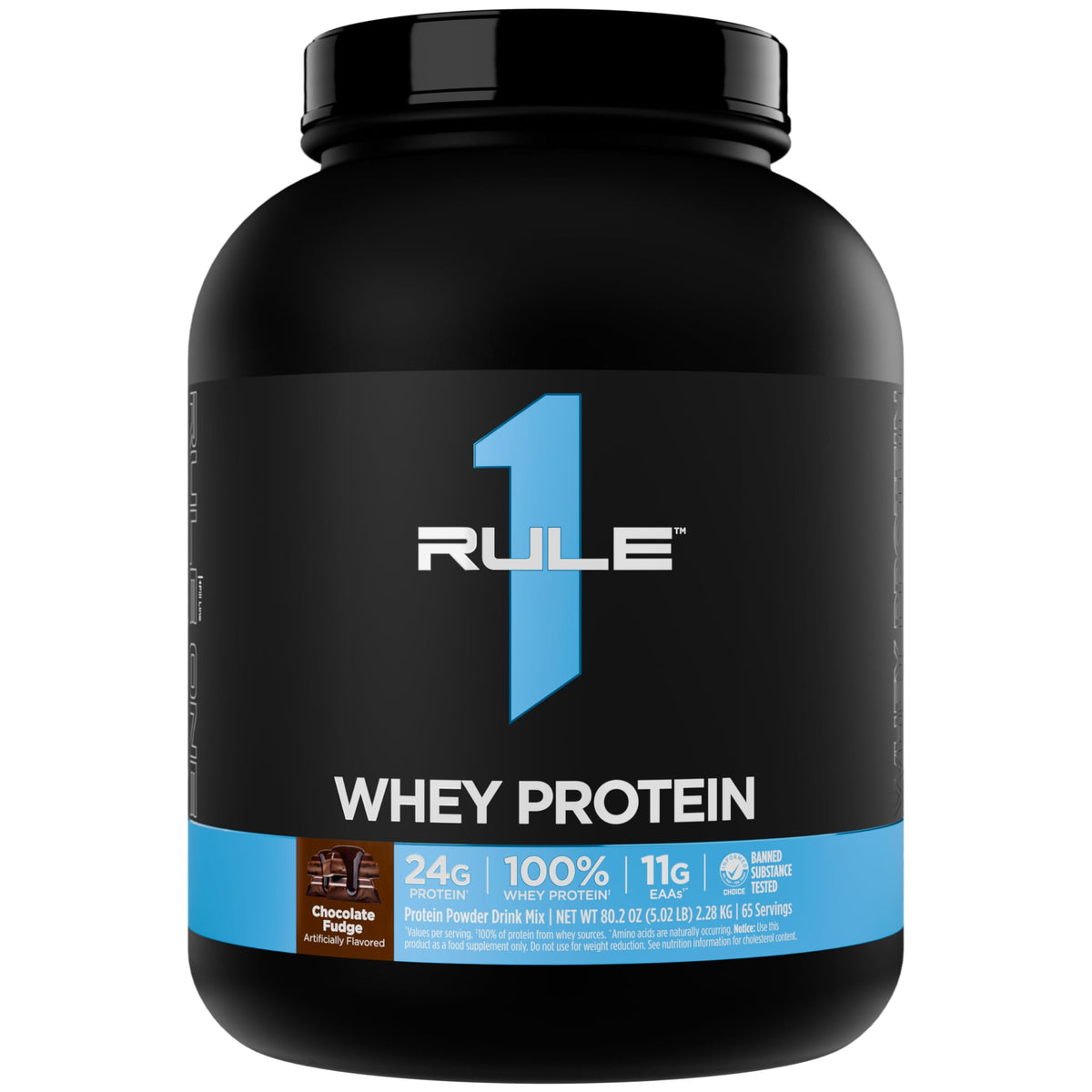 Rule 1 Proteins Whey Protein Powder, Vanilla Ice Cream, 68 Servings | 24g Fast-Acting Protein from All-Whey Sources with Naturally Occurring EAAs & BCAAs for Workout Recovery or Anytime Use