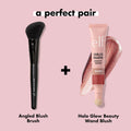 e.l.f. Angled Blush Brush, Face Makeup Brush For A Sculpted Look, Great For Cream, Liquid Or Powder Blush, Bronzers & more, Vegan & Cruelty-Free