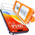TOCOL for iPhone 15 Pro Screen Protector, Easy Installation