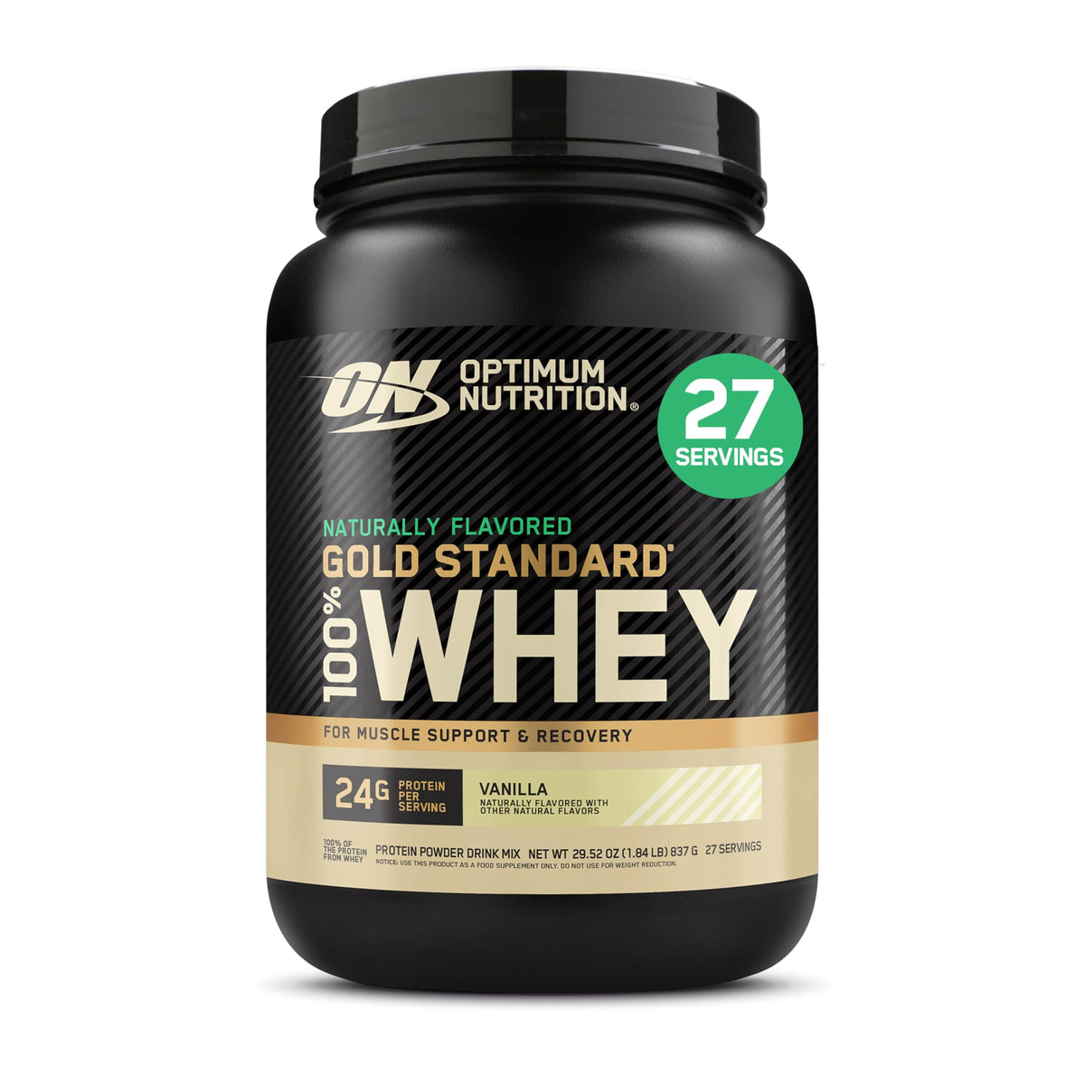 Optimum Nutrition Gold Standard 100% Whey Protein Powder, Extreme Milk Chocolate, 5 Pound (Packaging May Vary) | 24g of 100% Whey Protein Powder Per Serving, with BCAAs, Gluten Free, Banned Substance Tested, Easy Mixing, Muscle Support