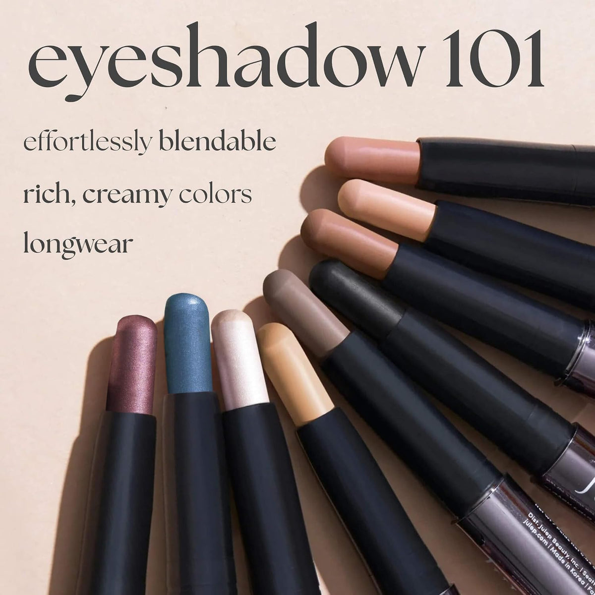 Julep Eyeshadow 101 Crème-to-Powder Eyeshadow Stick, Putty Matte
